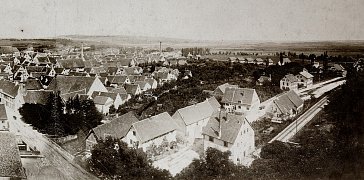 Seltenes Panorama über die östliche Altstadt