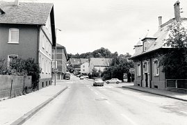 Blick auf die alte Waldhornkreuzung