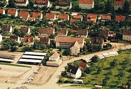 Luftaufnahme der Südstadt beim Giebelweg